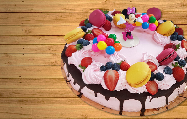 Tarta cumpleaños Minnie Mouse